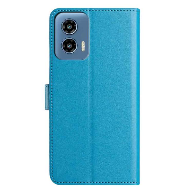 For Motorola Moto G 5G 2024 Lambskin 8-card Slot Leather Phone Case