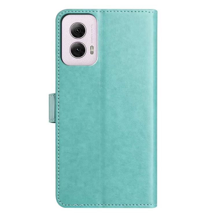 For Motorola Moto G Power 5G 2024 Lambskin 8-card Slot Leather Phone Case