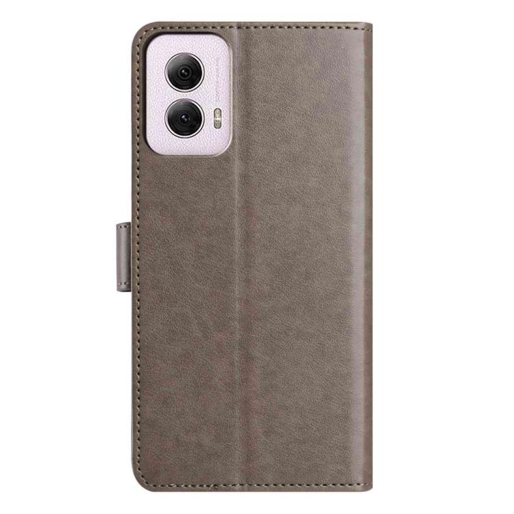 For Motorola Moto G Power 5G 2024 Lambskin 8-card Slot Leather Phone Case