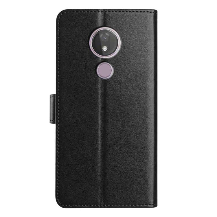 For Motorola Moto G7 Power Lambskin 8-card Slot Leather Phone Case