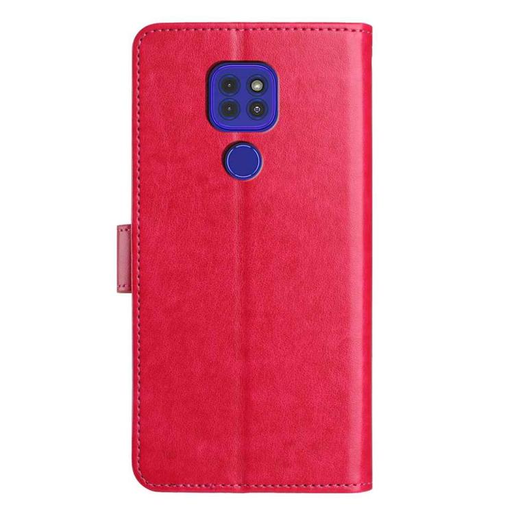 For Motorola Moto G9 / G9 Play / E7 Plus Lambskin 8-card Slot Leather Phone Case