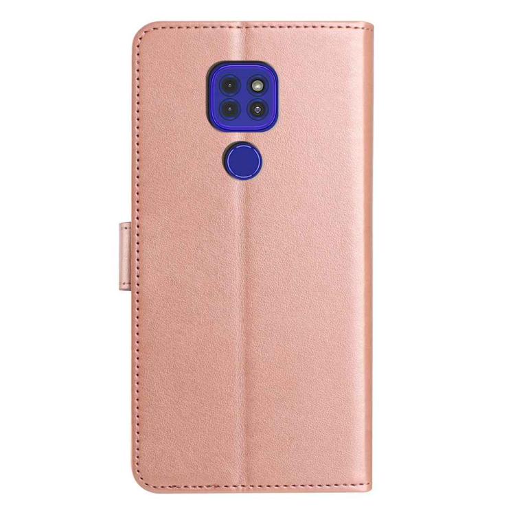 For Motorola Moto G9 / G9 Play / E7 Plus Lambskin 8-card Slot Leather Phone Case