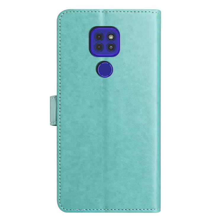 For Motorola Moto G9 / G9 Play / E7 Plus Lambskin 8-card Slot Leather Phone Case