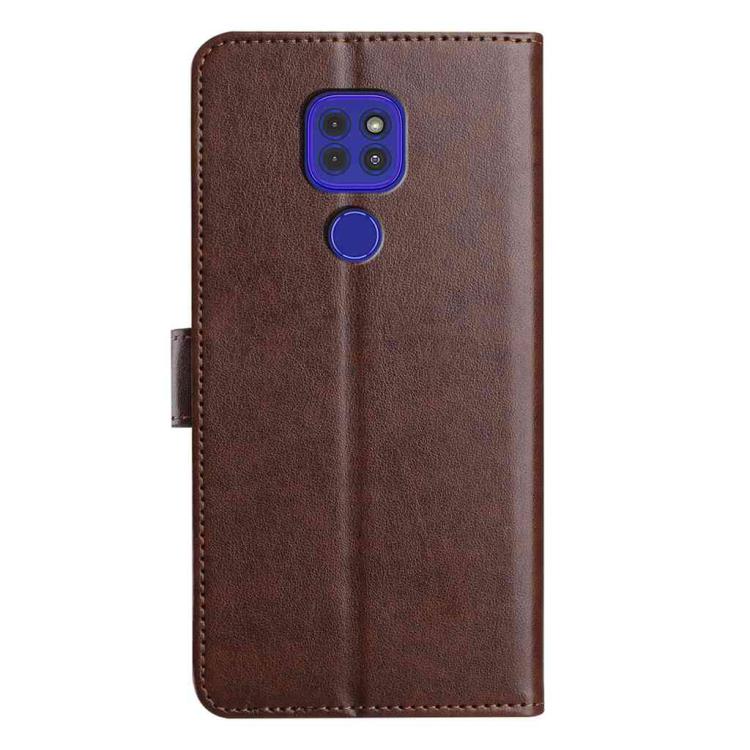 For Motorola Moto G9 / G9 Play / E7 Plus Lambskin 8-card Slot Leather Phone Case