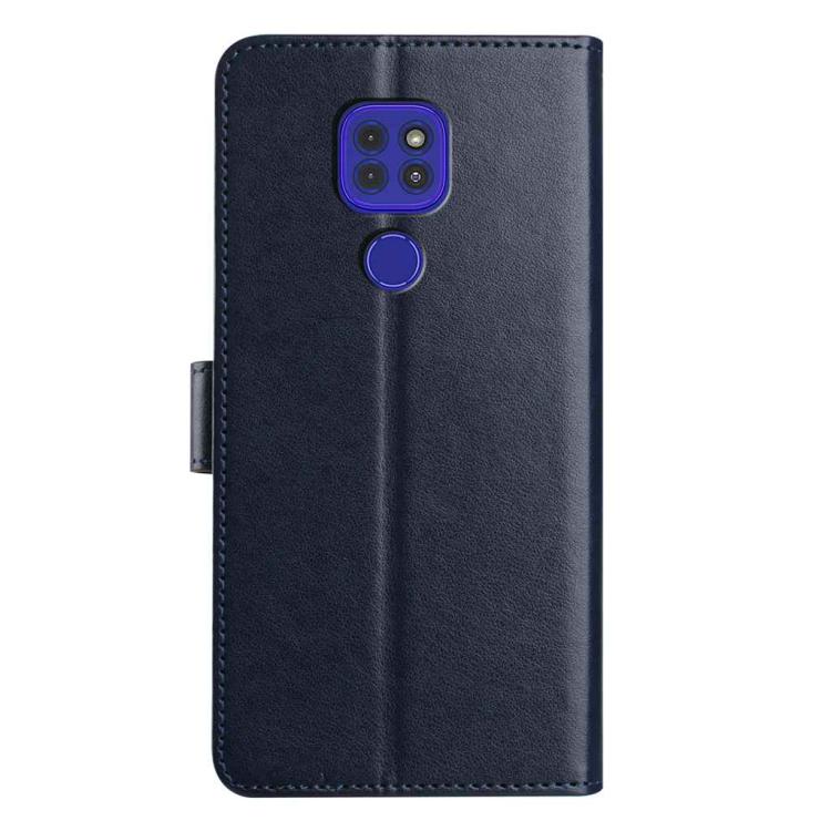 For Motorola Moto G9 / G9 Play / E7 Plus Lambskin 8-card Slot Leather Phone Case