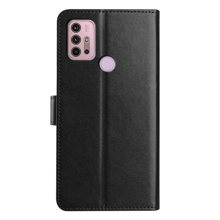For Motorola Moto G10 / G30 / G20 Lambskin 8-card Slot Leather Phone Case