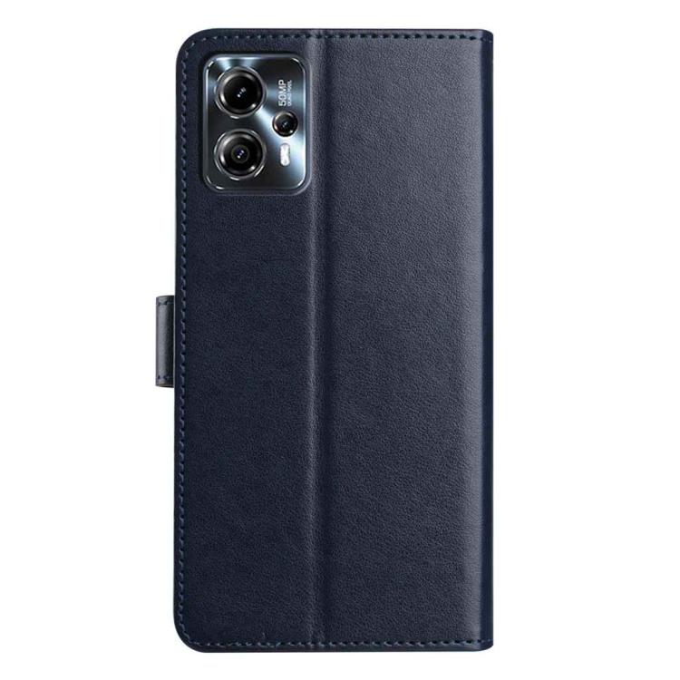 For Motorola Moto G13 Lambskin 8-card Slot Leather Phone Case