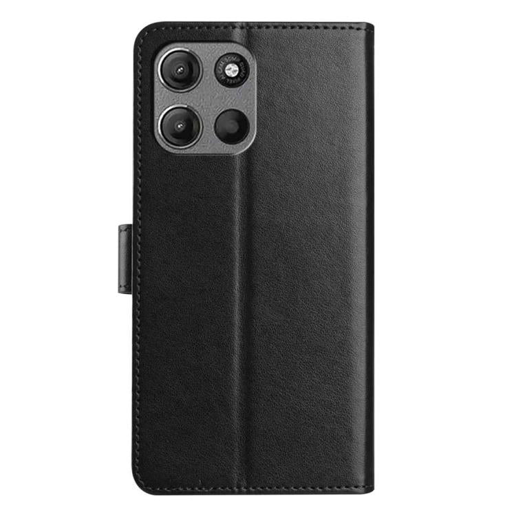 For Motorola Moto G15 Lambskin 8-card Slot Leather Phone Case