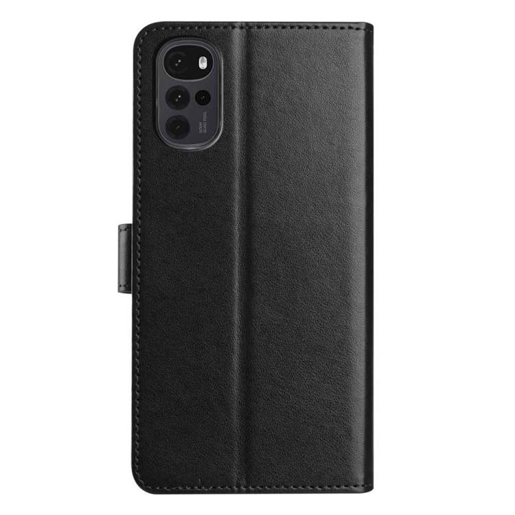 For Motorola Moto G22 Lambskin 8-card Slot Leather Phone Case