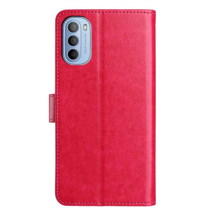 For Motorola Moto G31 / G41 Lambskin 8-card Slot Leather Phone Case