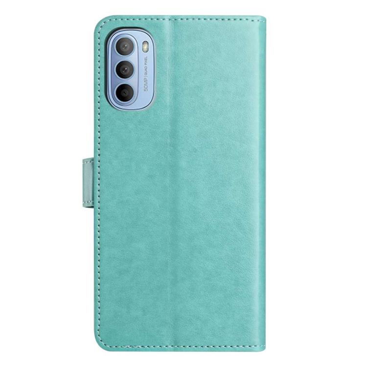 For Motorola Moto G31 / G41 Lambskin 8-card Slot Leather Phone Case