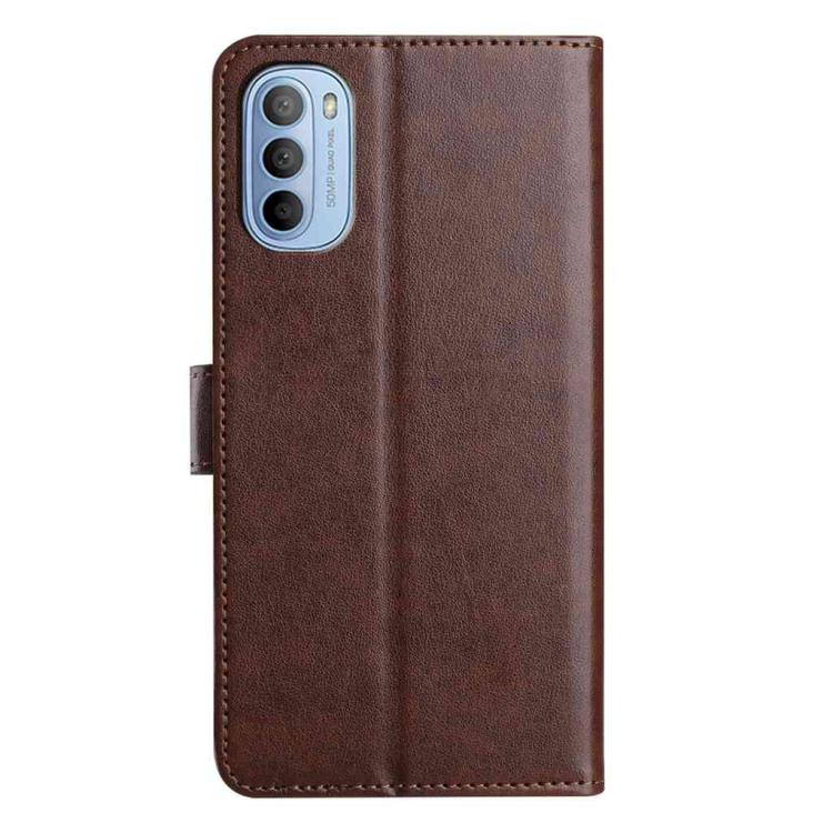 For Motorola Moto G31 / G41 Lambskin 8-card Slot Leather Phone Case