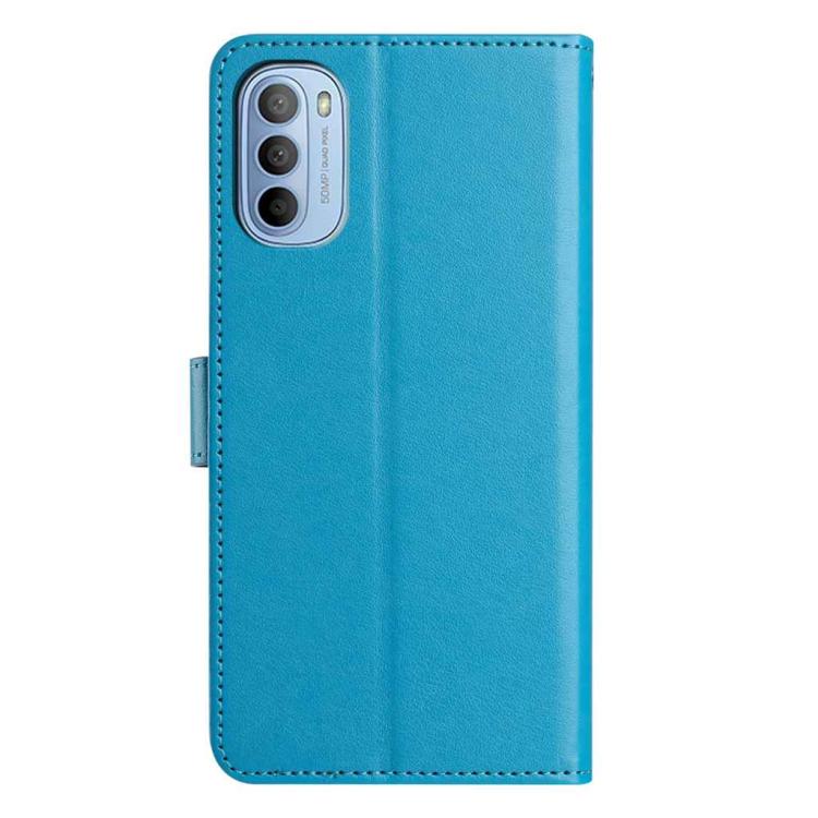 For Motorola Moto G31 / G41 Lambskin 8-card Slot Leather Phone Case