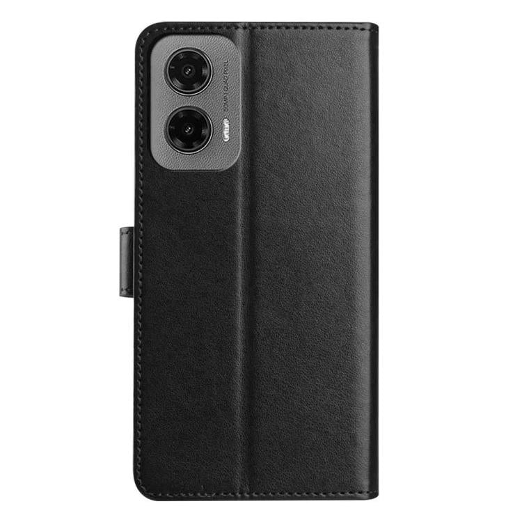 For Motorola Moto G35 Lambskin 8-card Slot Leather Phone Case