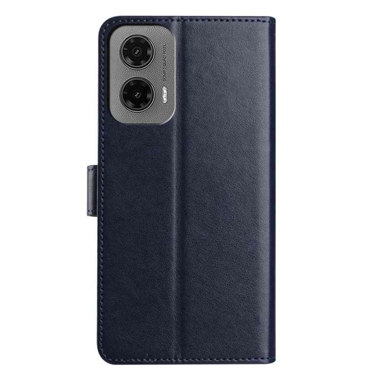 For Motorola Moto G35 Lambskin 8-card Slot Leather Phone Case