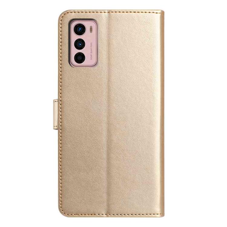 For Motorola Moto G42 Lambskin 8-card Slot Leather Phone Case