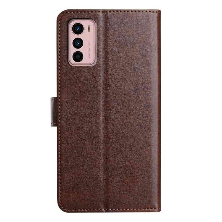 For Motorola Moto G42 Lambskin 8-card Slot Leather Phone Case