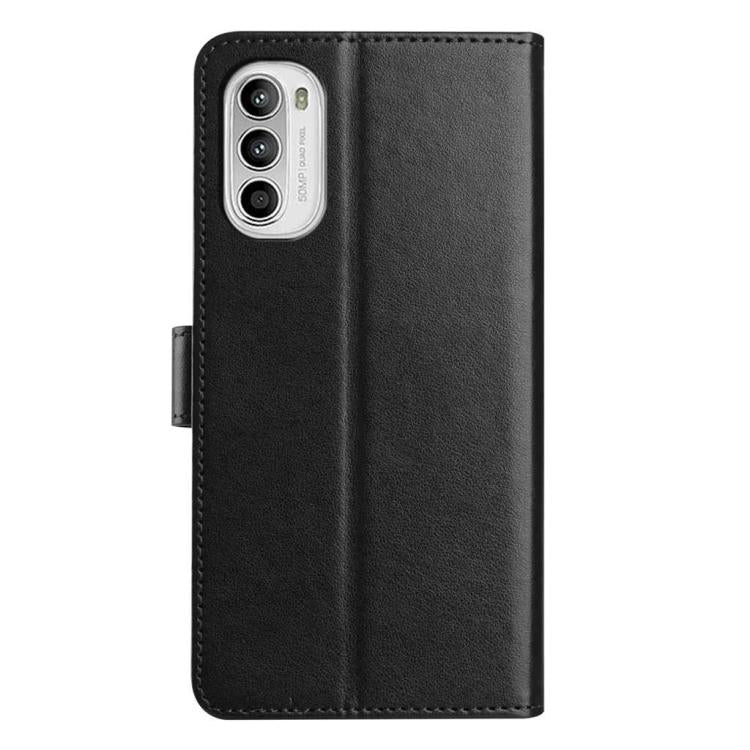 For Motorola Moto G52 Lambskin 8-card Slot Leather Phone Case