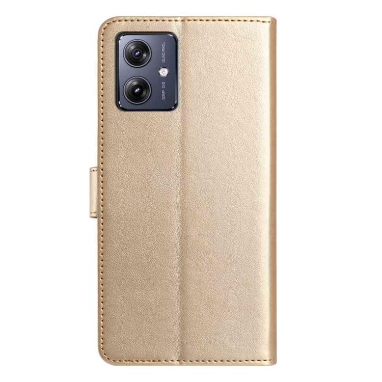 For Motorola Moto G54 5G Lambskin 8-card Slot Leather Phone Case