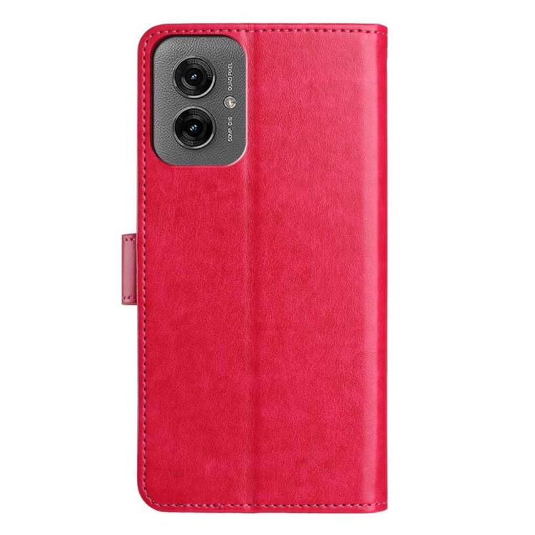 For Motorola Moto G55 Lambskin 8-card Slot Leather Phone Case
