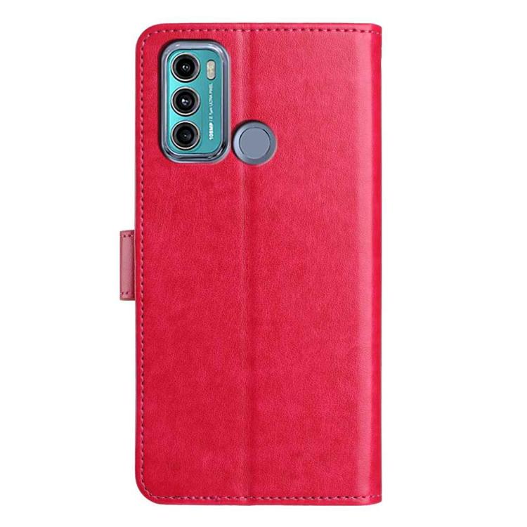 For Motorola Moto G60 4G / G40 Fusion Lambskin 8-card Slot Leather Phone Case