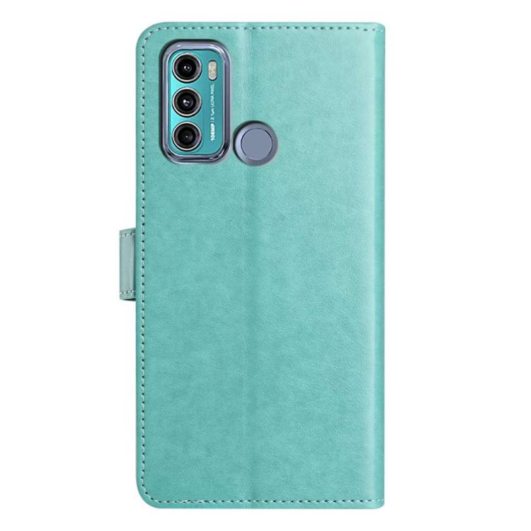For Motorola Moto G60 4G / G40 Fusion Lambskin 8-card Slot Leather Phone Case