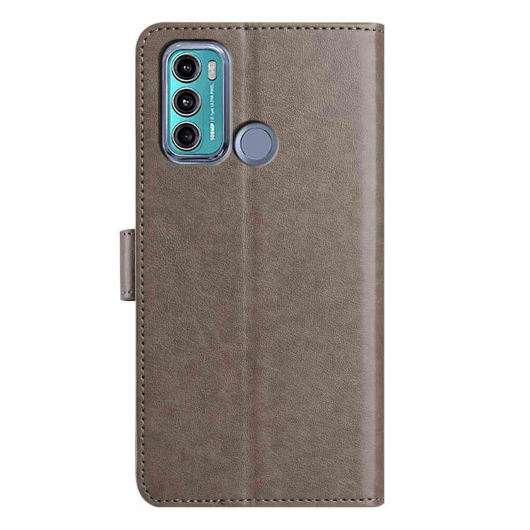 For Motorola Moto G60 4G / G40 Fusion Lambskin 8-card Slot Leather Phone Case