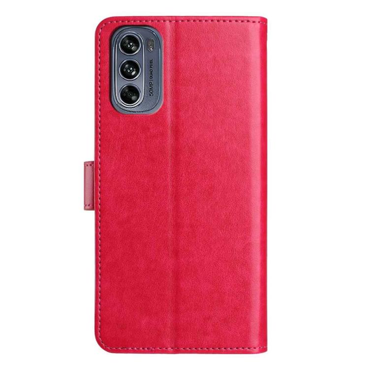 For Motorola Moto G62 5G Lambskin 8-card Slot Leather Phone Case