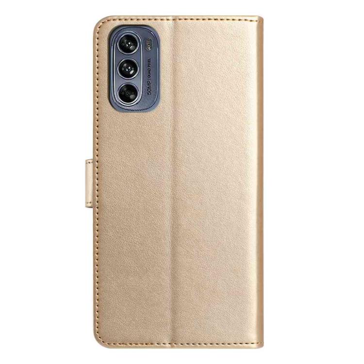 For Motorola Moto G62 5G Lambskin 8-card Slot Leather Phone Case