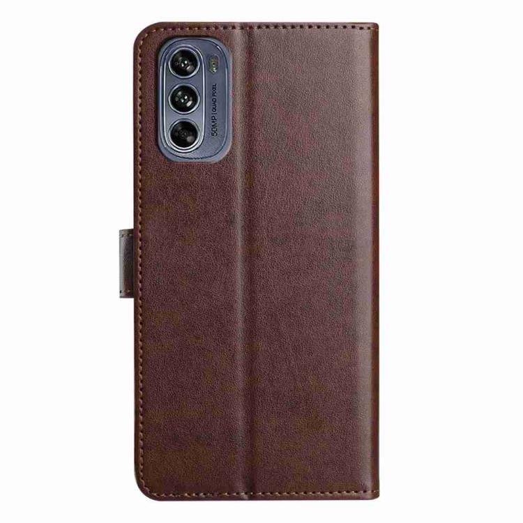 For Motorola Moto G62 5G Lambskin 8-card Slot Leather Phone Case