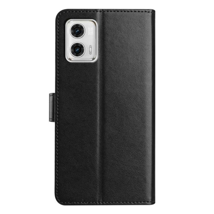 For Motorola Moto G73 Lambskin 8-card Slot Leather Phone Case