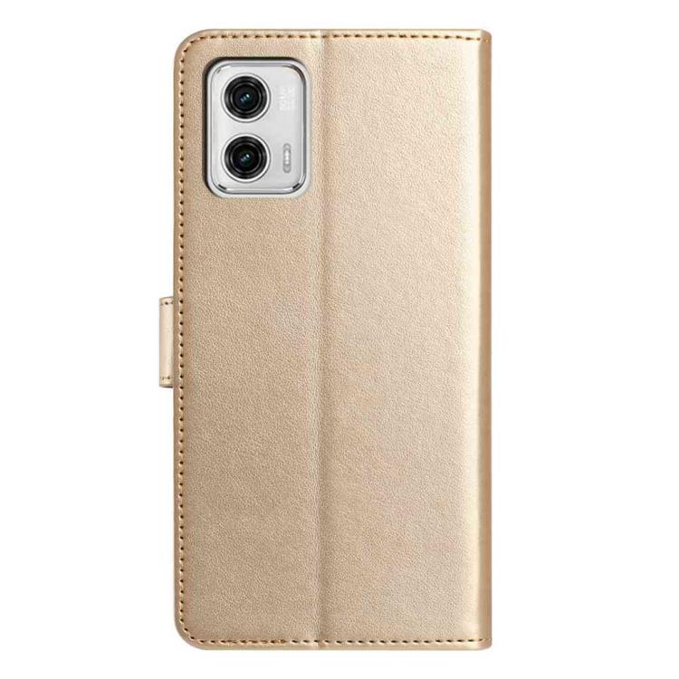 For Motorola Moto G73 Lambskin 8-card Slot Leather Phone Case