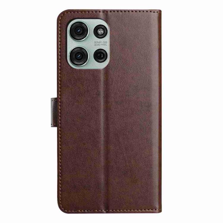 For Motorola Moto G75 5G Lambskin 8-card Slot Leather Phone Case