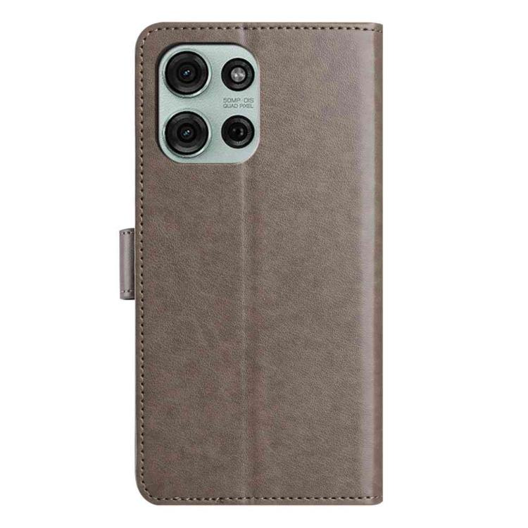 For Motorola Moto G75 5G Lambskin 8-card Slot Leather Phone Case