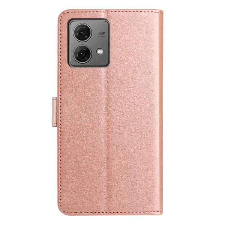 For Motorola Moto G84 5G Lambskin 8-card Slot Leather Phone Case