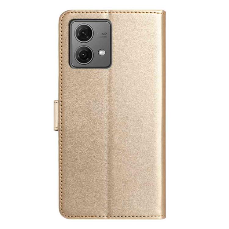 For Motorola Moto G84 5G Lambskin 8-card Slot Leather Phone Case