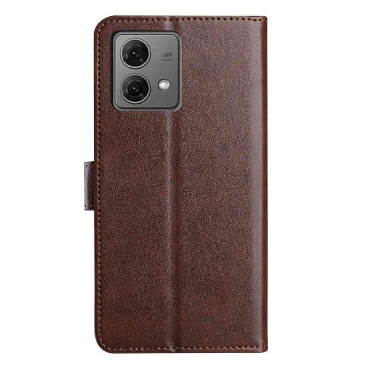 For Motorola Moto G84 5G Lambskin 8-card Slot Leather Phone Case