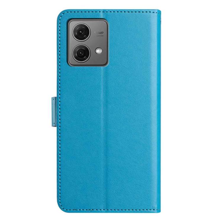 For Motorola Moto G84 5G Lambskin 8-card Slot Leather Phone Case