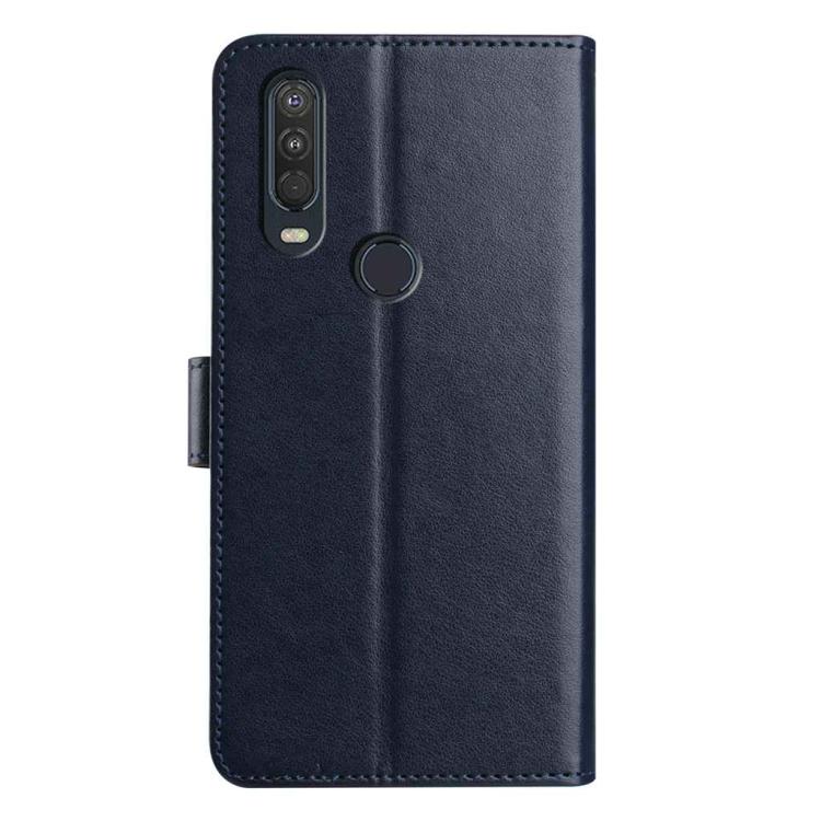 For Motorola One Action / P40 Power Lambskin 8-card Slot Leather Phone Case