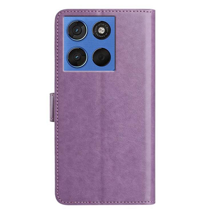 For Motorola Edge 70 5G Lambskin 8-card Slot Leather Phone Case