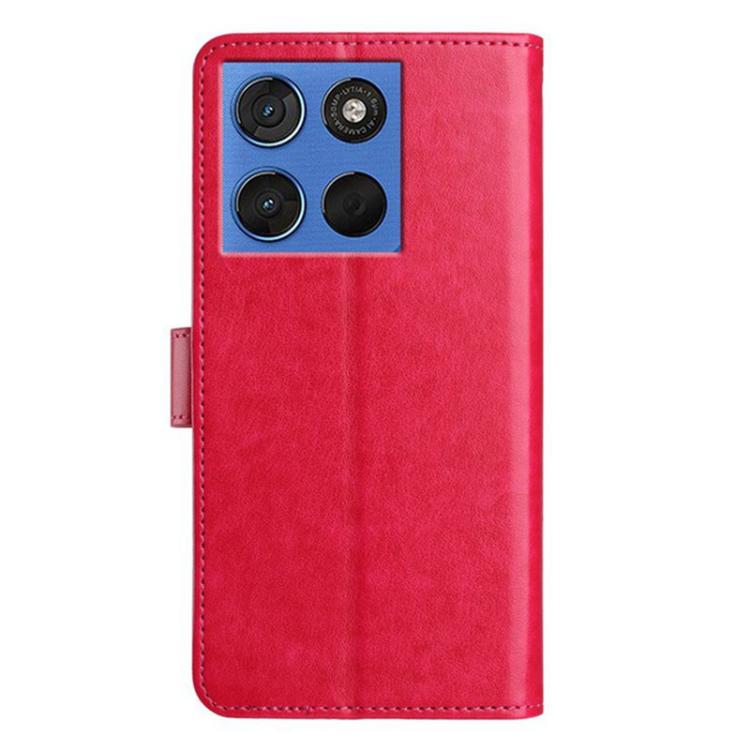 For Motorola Moto G86 Power 5G Lambskin 8-card Slot Leather Phone Case