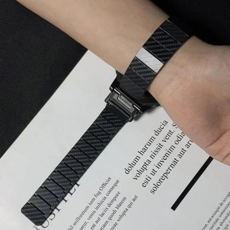 For Garmin 22mm Carbon Fiber Magnetic Loop Watch Band
