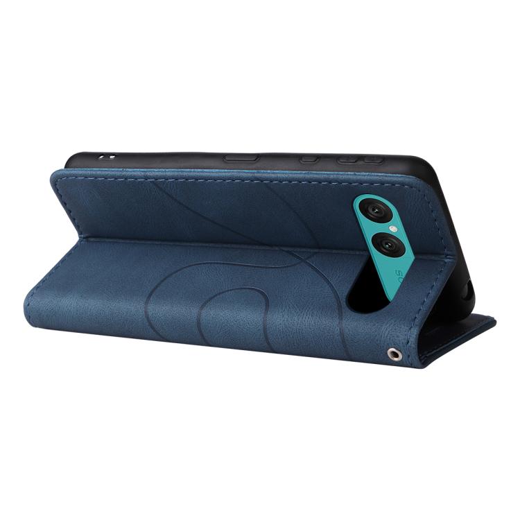 For Sony Xperia 10 VII Dual-color Splicing Flip Leather Phone Case