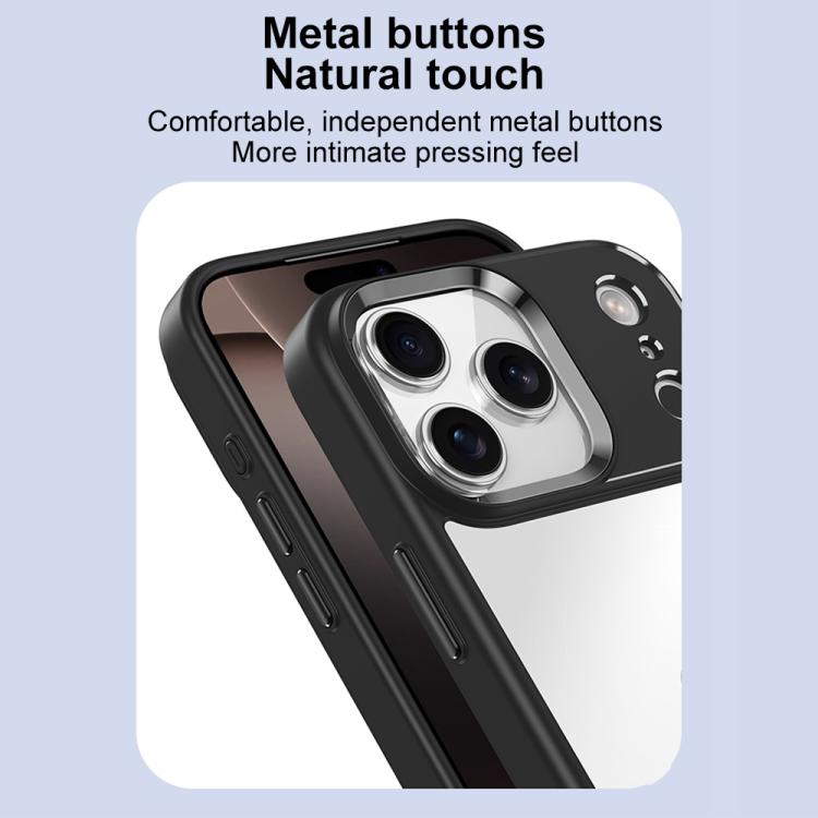 For iPhone 17 Anti-fingerprint Highly Transparent PC Phone Case
