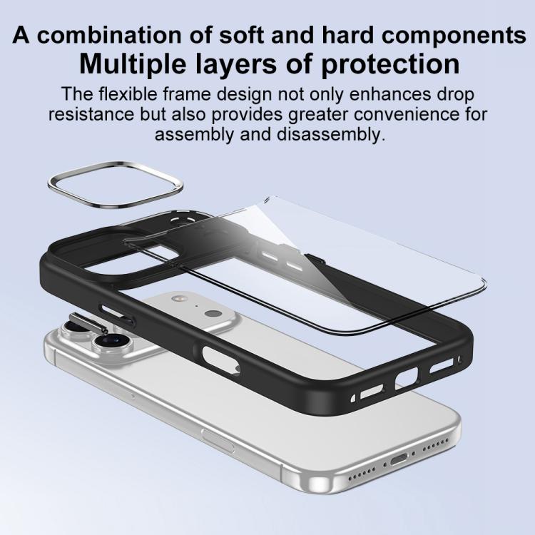 For iPhone Air Anti-fingerprint Highly Transparent PC Phone Case
