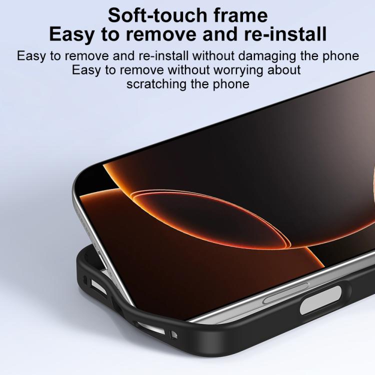 For iPhone 17 Pro MagSafe Anti-fingerprint Highly Transparent PC Phone Case