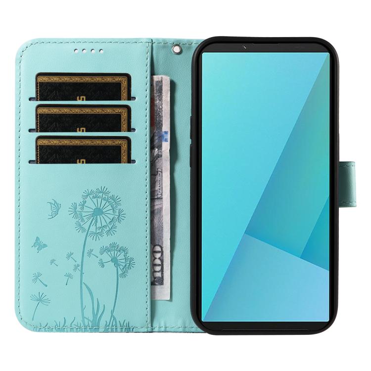 For Sony Xperia 10 VII Dandelion Embossed Pattern Flip Leather Phone Case