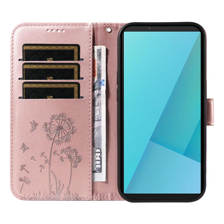 For Sony Xperia 10 VII Dandelion Embossed Pattern Flip Leather Phone Case