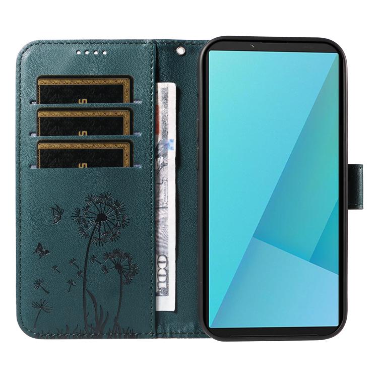 For Sony Xperia 10 VII Dandelion Embossed Pattern Flip Leather Phone Case