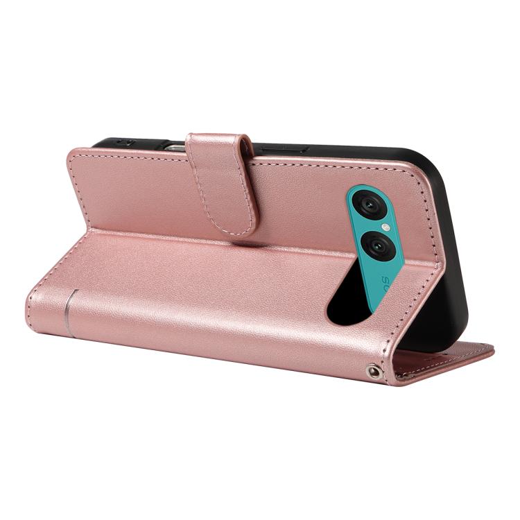 For Sony Xperia 10 VII Adorable Cat Embossed Pattern Flip Leather Phone Case